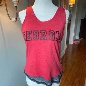 Georgia Bulldog Reversible Tank